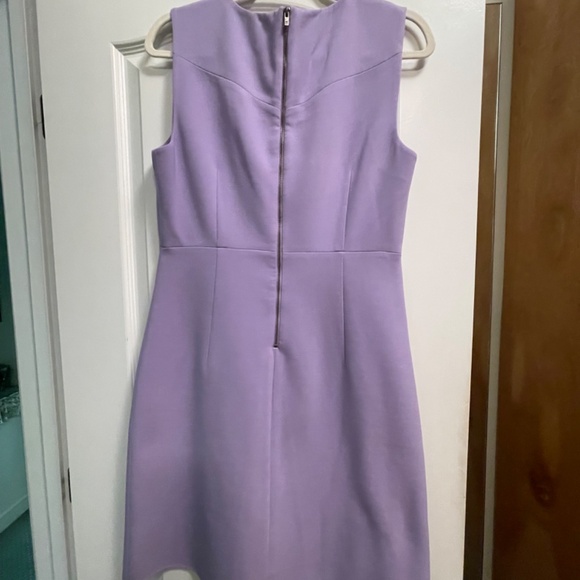 Diane Von Furstenberg Lilac Carrie Sheath Dress - Picture 2 of 5